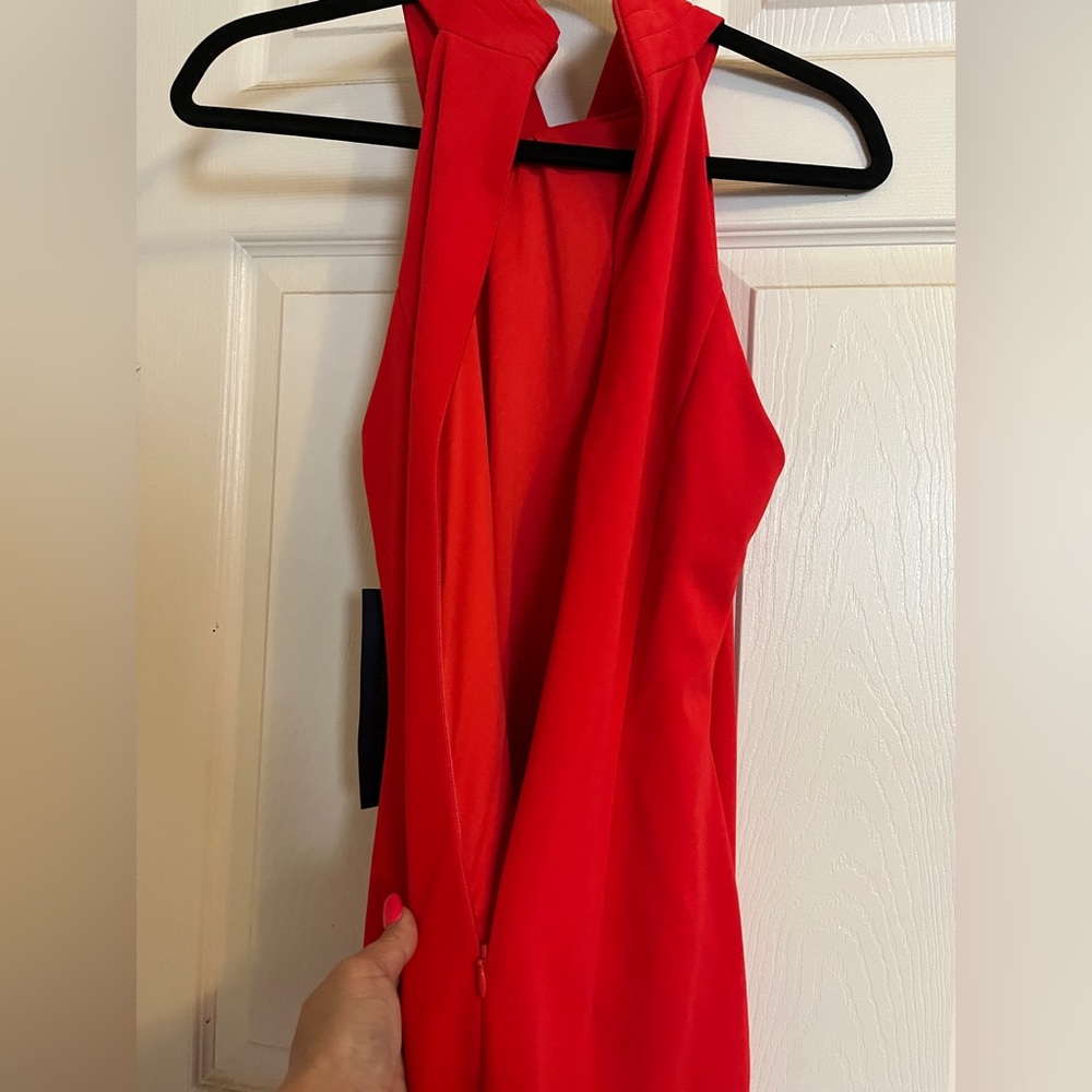 RACHEL Rachel Roy Strapless Scarlet Dress - Picture 6 of 9
